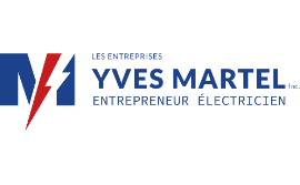 Logo Yves Martel - Entrepreneur Électricien