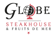 Logo Globe Steakhouse & fruits de mer
